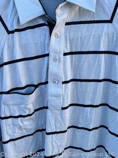 Three (3) Vintage Men's Sports Shirts Including Izod & US Open 