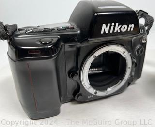 Nikon N90 35mm SLR Film Camera W/ Quantaray AF 28-90mm Lens