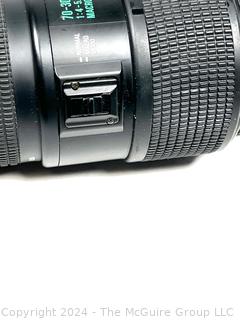 Quantaray Camera Tech-10 NF AF 70-300mm 1:4 - 5.6D MACRO Lens with Nikon AF Mount