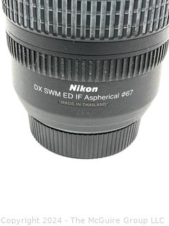 Nikon AF-S DX Nikkor 18-70mm f/3.5-4.5g lens