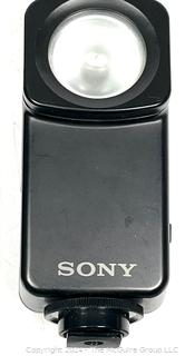 Selection of Film and Digital Cameras and Flash Attachments: SONY, Nikon