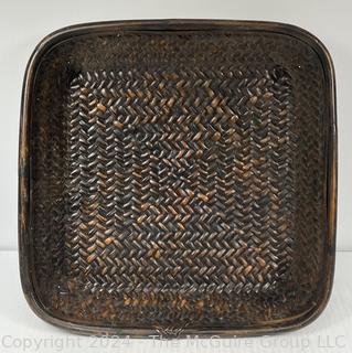 Philippine Ligao Winnowing Tray Basket