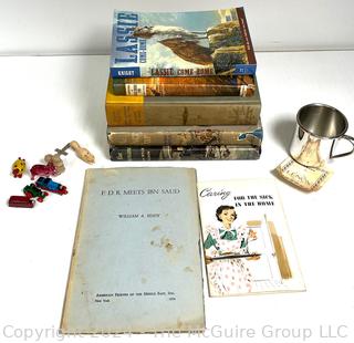 Vintage Children's Books, Small Toys and Lenox Child's Cup