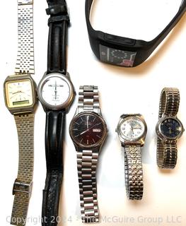 Six (6) Wristwatches Untested