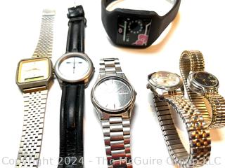 Six (6) Wristwatches Untested