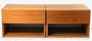 Two (2) Mid Century Modern Teak Drawers