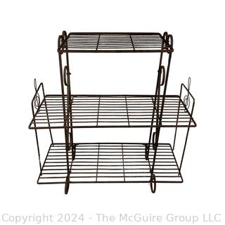 Metal Three (3) Tier Garden Rack