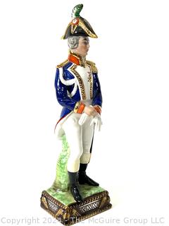 Italian Capodimonte Porcelain Marquis de Lafayette(?) Figurine Mold #1824