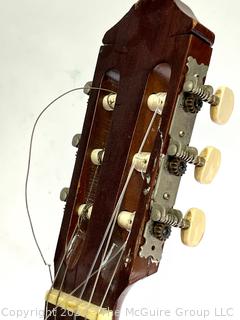 Classic Acoustic Guitar with Case. No Maker's Mark