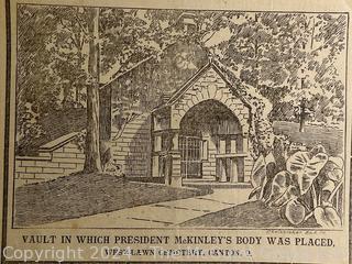 Newspaper Clippings Related to President McKinley Assassination.