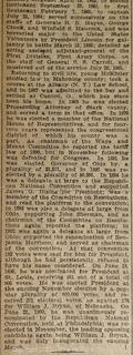 Newspaper Clippings Related to President McKinley Assassination.