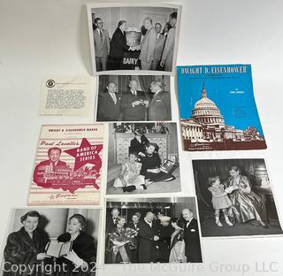 Collection of Political Photos and Ephemera from Eisenhower Administration