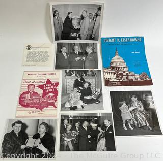 Collection of Political Photos and Ephemera from Eisenhower Administration