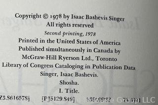 Shosha: A Novel by Isaac Bashevis Singer, Second Printing, 1978, Signed By Author