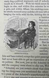 "Roughing It" by Mark Twain 1872 Illustrated Edition.  Leather Covers.  Published by American Publishing Company. Issued for Subscription Only and Not For Sale in Bookstores  