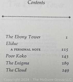 The Ebony Tower by John Fowles 1974, First Edition.
