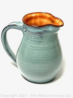 Artisan Thrown Pottery Creamer Pitcher