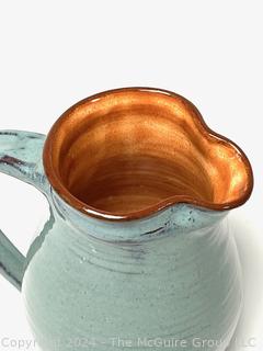 Artisan Thrown Pottery Creamer Pitcher