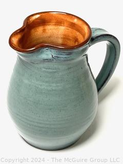 Artisan Thrown Pottery Creamer Pitcher