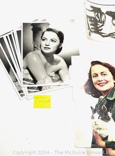 Collection of Vintage Magazine and Studio Publicity Photos of Olivia De Havilland