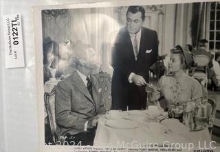 Assortment of Movie Stills from Film "Let's Be Happy" Co-Starring Tony Martin, Vera-Ellen and Robert Flemyng.   See All the Photos in the Photo Gallery