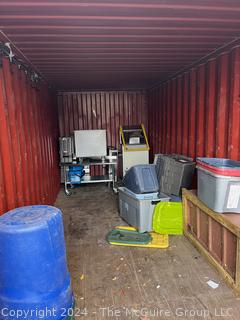 20 Foot Shipping Container.  To be removed (flexible) from 438 S. Washington St., Falls Church, VA 22046  (was 1035HA)