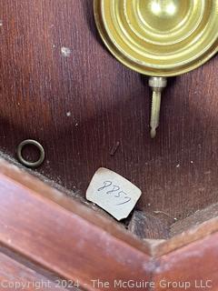 Regulator Wall Clock in Wood Case 