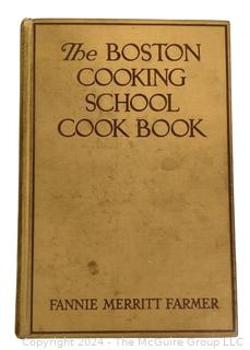 The Boston Cooking School Cook Book by Fannie Merritt Farmer, 1930 