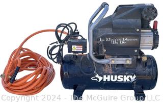 Husky Air Compressor Model 395226 AC with Hose