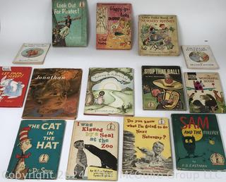 Fourteen (14) Vintage Children's Books Including The Cat in the Hat