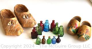 Decorative Glass Bottle and Souvenir Items