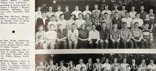 1948-1951 Latrobe PA High School Yearbooks "The Latrobean" and Mighty Mite. Note: 1950 and 1951 Yearbooks show Arnold Palmer as a Sophmore and Juniorin the class photo.  He is at top top in each photo.  No mention or photo of him on golf team! 