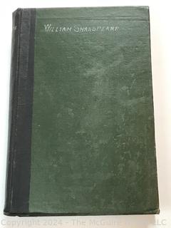 Four (4) Vintage Books Including Ariel Life of Shelley by Andre Maurois, Trans by D'Arcy, First Ed 1924, Early Math Primer, Shakespeare and Life Among the Savages