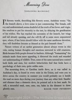 (42) Folio of Plates - Audubon Birds of America Fifty Selections w/ Commentaries By Roger Tory Peterson (1950) and The New Yorker Cartoons 