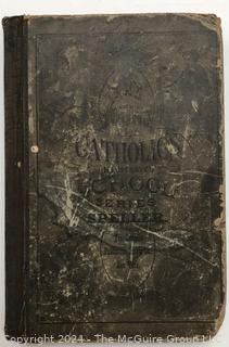 Eight (8) Books Including The Last Days of Pompeii by Sir E. Bulwer Lytton 1834, Spelling Primers, Drawing Books & Brownie Scouting