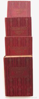 Four (4) Volume Set of Celebrated Crimes by Alexander Dumas 