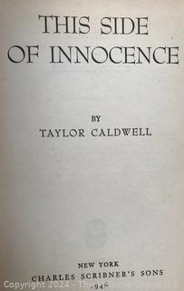 Collection Of  Books  Including Golden Manual or The Royal Road to Success,1894, Dragon Harvest  by Upton Sinclair, 1945,  This Side of Innocence by Taylor Caldwell,  Berlin Diary by William L Shirer, Etc