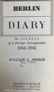 Collection Of  Books  Including Golden Manual or The Royal Road to Success,1894, Dragon Harvest  by Upton Sinclair, 1945,  This Side of Innocence by Taylor Caldwell,  Berlin Diary by William L Shirer, Etc