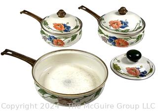 Villeroy & Boch Amsterdam Enamel Floral Cookware 