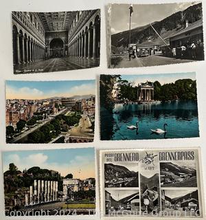 Collection of International Travel Postcards