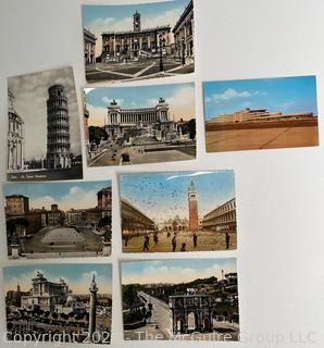 Collection of International Travel Postcards