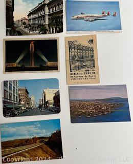 Collection of International Travel Postcards