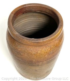 Stoneware Crock.  10" Tall