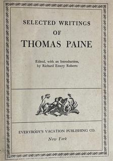 Five (5) Books Including Lost Horizon, Spelling Primer, and Thomas Paine