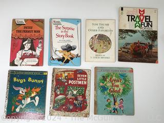 Collection of Children's Books Including Golden Books