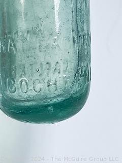 Four (4) Antique Glass Bottles Including Torpedo Bottles Stamped Dublin & Belfast, Cantrell & Cochrane