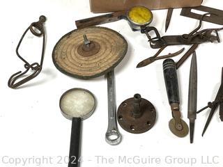 Hand Tools Including Grinding Bits, Kipping Tools, etc