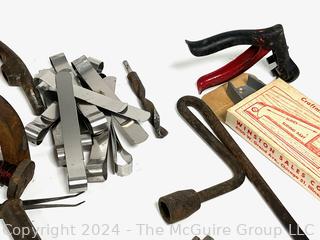 Hand Tools Including Grinding Bits, Kipping Tools, etc