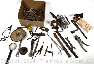 Hand Tools Including Grinding Bits, Kipping Tools, etc