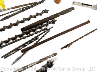 Collection of Hand Brace Bits